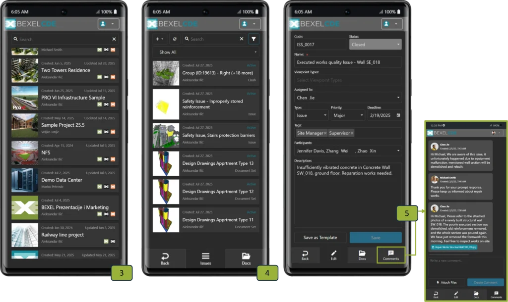 BEXEL CDE Mobile Version